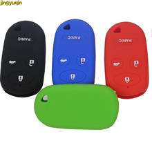 Jingyuqin New Arrivel 4 Buttons Silicone Car Key Case For Honda Car Key Case Cover Car-styling 2024 - buy cheap