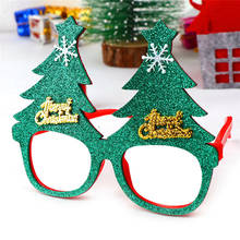 Óculos de natal com armação, óculos para cabeça, decoração de natal, natal, rena, boneco de neve, presentes para crianças, presente de natal 2024 - compre barato
