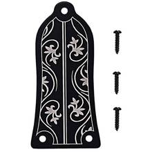 Guitar Truss Rod Cover GR34 Truss Rod Shape Case for Electric Guitar Les Paul Epiphone (Black) 2024 - buy cheap