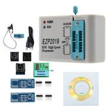 Programador Usb Spi de alta velocidad Ezp2019, mejor que Ezp2010, Ezp2013, compatible con 32M Flash 24 25 93 Eeprom 25 Flash Bios Win7 Win8 2024 - compra barato