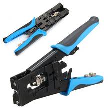 Hot SV-1pc Durable Coax Compression Crimper Tool BNC/RCA/F Crimp Connector RG59/58/6 Cable Wire Cutter Adjustable Crimping Plier 2024 - buy cheap