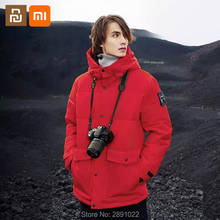 xiaomi youpin graphene smart temperature control heating cotton jacket 1 second instant hot men's down jacket 2024 - buy cheap