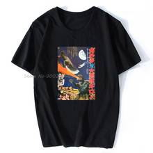 Camiseta de Gamera Vs. Guiron para hombre y mujer, remera de algodón, ropa de calle de Anime Harajuku 2024 - compra barato