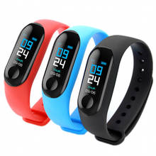 Smart Watch Bracelet Sports Fitness Tracker Heart Rate ECG Monitor Round Full Touch Waterproof Men Women Blood Pressure M3 Band 2024 - buy cheap