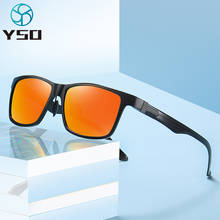 YSO Brand Polarized Men Sunglasses For Car Driving Aluminium Carbon Fiber Frame Sunglasses UV400 Protection Man Glasses 8008 2024 - buy cheap