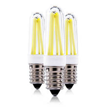 Lámpara de luz de vela E14 Led regulable, ampolla de filamento Led, CA de 220V, 2W, 4W, blanco frío y cálido, foco Led, candelabro 2024 - compra barato