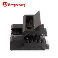 Impressora jato de tinta automática pequena doméstica, sistema de refrigeração uv, impressão em vidro, couro, madeira e acrílico 2024 - compre barato