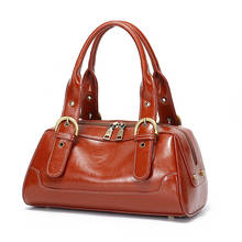 Genuíno couro feminino totes bolsas de luxo duplo zíper design senhoras sacos de ombro designer real bolsa sac c1254 2024 - compre barato
