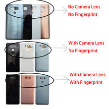 Back Cover For LG G6 Battery Cover Housing Glass For LG G6 H870 H871 H873 LS993 Fingerprint Button Camera lens Adhesive Sticker 2024 - buy cheap