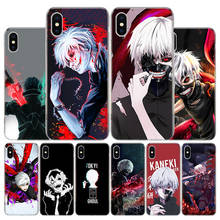 Funda de teléfono de Anime Tokyo Ghoul para iPhone, 13, 12 Mini, 11 Pro, SE 2020, X, XS, Max, XR, 7, 8, 6, 6S Plus, funda trasera de silicona 2024 - compra barato