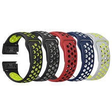 Metal Buckle Easy fit Watchband for Garmin Fenix 5X 5 5S Plus 3 3HR Forerunner 935 945 Fenix 6 Watch Strap Wrist Band 26mm 22mm 2024 - buy cheap