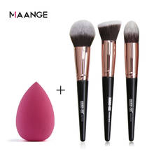 MAANGE 1Pcs Makeup Brushes Blush Makep Sponge Foundation Eyeshadow Beauty Cosmetics Make Up Brush Set Tools Single Brush Facial 2024 - buy cheap