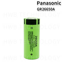 100% Оригинальный Новый аккумулятор для Panasonic 26650A, 3,7 В, 5000 мАч, литий-ионные аккумуляторы большой емкости 26650, бесплатная доставка 2024 - купить недорого