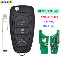 3 Buttons Remote Key Fob FSK 434MHz ID49 Chip for Ford NEW Tourneo Transit /Transit Custom GK2T-15K601-AB A2C94379403 2024 - buy cheap