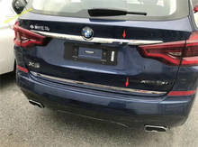 Lapetus ABS хромированный задний багажник двери нижняя часть + верхняя задняя дверь стример газа накладка 2 шт. Подходит для BMW X3 G01 2018 - 2021 2024 - купить недорого