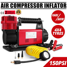 Portable Pump Heavy Duty Air Compressor 12V Robust Air Compressor Single Stage Pump Tire Tire Inflator Car Air Compressor Kit 2024 - buy cheap