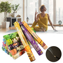 6 Box Aromatherapy Incense Sticks India Stick Incenses White Sage Sandalwood Natural Household Indoor Clean Air Incense 2024 - buy cheap