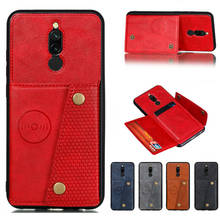 Кожаный чехол-книжка для Xiaomi Redmi 8 8A с отделением для карт, чехол-кошелек для Xiaomi Redmi 8A, чехол для телефона 2024 - купить недорого