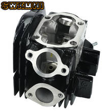 Lifan140cc Motorcycle Cylinder Head For 55mm Bore lifan LF 140 140cc Horizontal Kick Starter Engines 1P55FMJ Parts 2024 - buy cheap