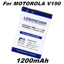 LOSONCOER-batería para MOTOROLA Tundra, 1200mAh, BT50, BT51, BQ50, V323, V325, V360, V361, V365, V975, V195, V235, V360i, V360v, V980, V975 2024 - compra barato