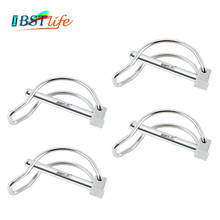 4X Stainless Steel 316 Quick Lock Release Trailer Towing Coupler Safety Pin Bicycle Stroller Cargo Stage leg Hitch Hook Clip 2024 - buy cheap