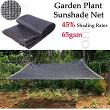 Customizable 3pin 45% Shading Rates Black Sunshade Net Anti-UV Sun Shelter Succulents Plants Sunshade Sails 2024 - buy cheap