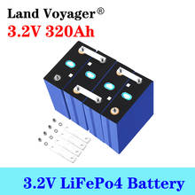 Land Voyager-batería lifepo4 de 3,2 V, 320Ah, bricolaje, 12V, 24V, paquete de batería recargable para coche eléctrico, RV, sistema de almacenamiento de energía Solar 2024 - compra barato