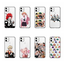 Funda de teléfono de Anime My Hero Academia, deku bakugou Boku no Hero Academia, para iphone 11 12Mini Pro 8 7 6 Plus X MAX XR 2024 - compra barato