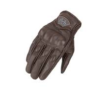 SSPEC-guantes de cuero genuino para ciclismo, protectores de manos para Moto de carreras, con pantalla táctil, para hombre 2024 - compra barato