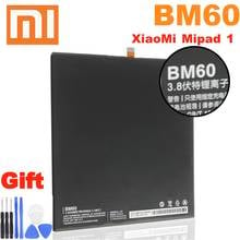 Оригинальный запасной аккумулятор Xiao Mi BM60 для Xiaomi Mipad 1 A0101 BM60, Подлинная аккумуляторная батарея 6700 мАч 2024 - купить недорого