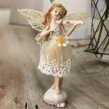 Figuras de ação femininas de 17cm, modelo colecionável de resina, ornamentos de anjo, artesanatos, presentes adoráveis, brinquedos, mesa, bolo, decoração 2024 - compre barato