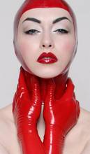 Máscara de látex hecha a mano con cara abierta, Cosplay, máscara de látex 2024 - compra barato