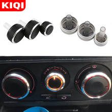 KIQI 3Pcs Aluminum Alloy Air Conditioning Knob AC Knob Heat Control Button for Volkswagen VW Golf 4 Bora Passat B5 Car Styling 2024 - buy cheap