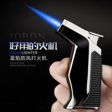 New Metal Spray Gun Jet Torch Lighter Windproof Turbo BBQ Pipe Lighter Butane Gas Cigarette Cigar 1300 C Lighter Gadgets For Men 2024 - buy cheap