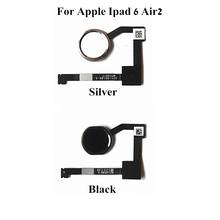 Оригинальный сканер отпечатков пальцев для Apple ipad 6 Air2 A1547 A1566 A1567 кнопки для дома датчик отпечатков пальцев Сенсорный ID гибкий кабель 2024 - купить недорого