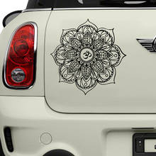 Classic Mandala Car Decal OM Mandala Flower Decal wall sticker Car Sticker A754 2024 - buy cheap