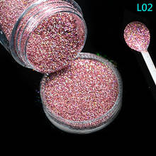 Arte para decoração de unhas brilhantes, pó de pigmento para decoração de unhas, lantejoulas cromadas, rosa, laser, esmalte de prata, ferramenta de manicure, 1 garrafa 2024 - compre barato