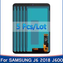 5Pcs Copy-Oled J600 LCD Display For Samsung Galaxy J6 2018 J600F J600G SM-J600FN LCD Display Touch Screen Digitizer Assembly 2024 - buy cheap