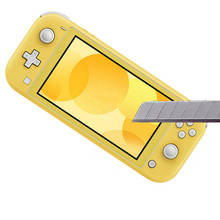 Película protectora de pantalla de vidrio templado para Nintendo Switch Lite, Mini consola de juegos, antihuellas, impermeable, antiarañazos 2024 - compra barato