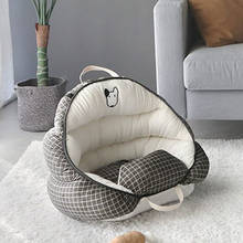 Суперудобная бархатная флисовая автомобильная кровать для собак, кровать для домашних животных, гнездо для кошек, кошек и собак, нескользящий хлопковый материал 2024 - купить недорого