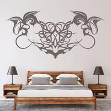Gothic Swirls Wall Decal Decorative Headboard Art Rope Knot Mural Bedroom Living Room Home Decoration Vinyl Glass Stickers M881 2024 - buy cheap