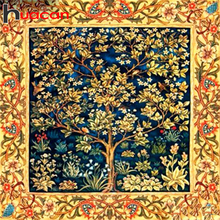 Huacan pintura artesanal com miçangas, árvore de pintura diamante, mosaico, ponto cruz, flor, bordado 5d, presente artesanal 2024 - compre barato