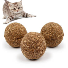 1pc Cat Toy Natural Catnip Treat Ball Menthol Flavor Cat Toys Healthy Safe Edible Treating Cleaning Teeth Pet Toys For Cats Gato 2024 - buy cheap