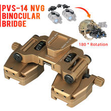 Tactical Night Vision Mount Adapter Adjustable PVS-14 Binocular Bridge Adapter holder For Hunting HK24-0231 2024 - buy cheap