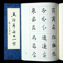 Cuaderno de caligrafía china, escritura cursiva para estudiantes adultos, técnicas de caligrafía para correr, pincel de caligrafía, cuaderno de escritura de entrada 2024 - compra barato