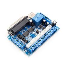 5 axis CNC Breakout Board Stepper Motor Driver MACH3 Parallel Port Control Module Controller with Optical Coupler USB Cable 2024 - buy cheap