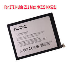 Original battery 3.8V 4000mAh Li3839T43P6h406790 For ZTE Nubia Z11 Max NX523 NX523J Battery 2024 - buy cheap