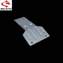 CNC Stainless Steel Chassis Plate for 1/5 HPI ROVAN Baja KM ROFUN BAHA 5B 5SC 5T Truck Spare Toys Parts 2024 - buy cheap