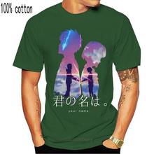 Camiseta de algodón Natural con estampado de Anime japonés, camiseta de estilo de moda con tu nombre 2024 - compra barato
