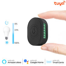 Tuya Wifi Mini Smart Dimming Switch Smart Life APP Remote Control Voice Control Range Wide With Alexa Google Home Smart Home 2024 - buy cheap